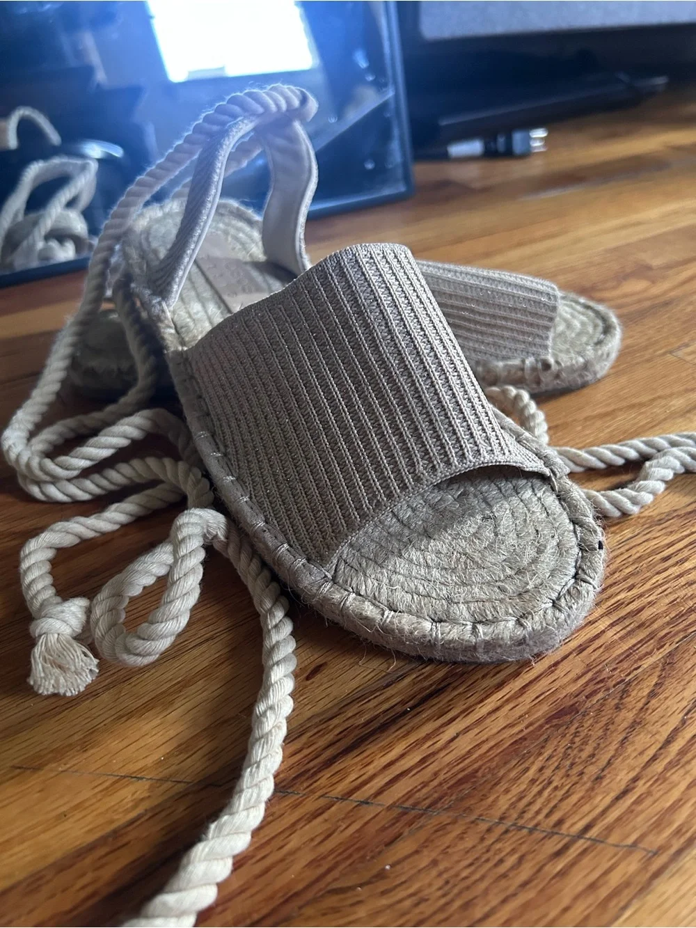 ASOS Rope Tie Espadrilles Sandals